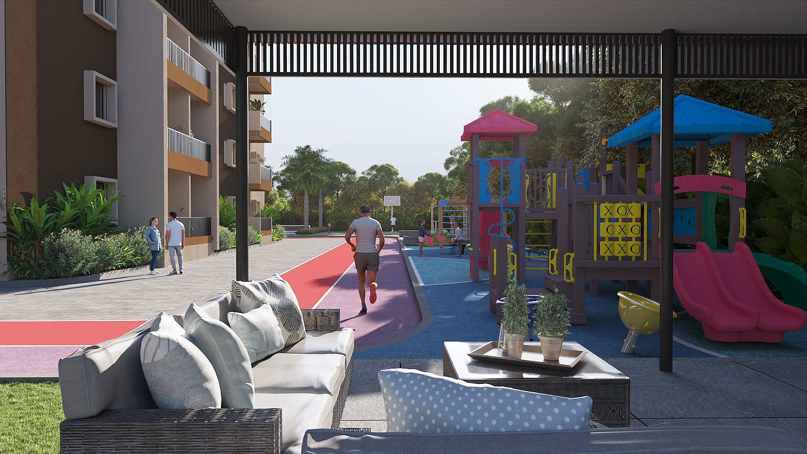 NPS Natures Nest Kids Play Zone Running Track Family East Bangalore